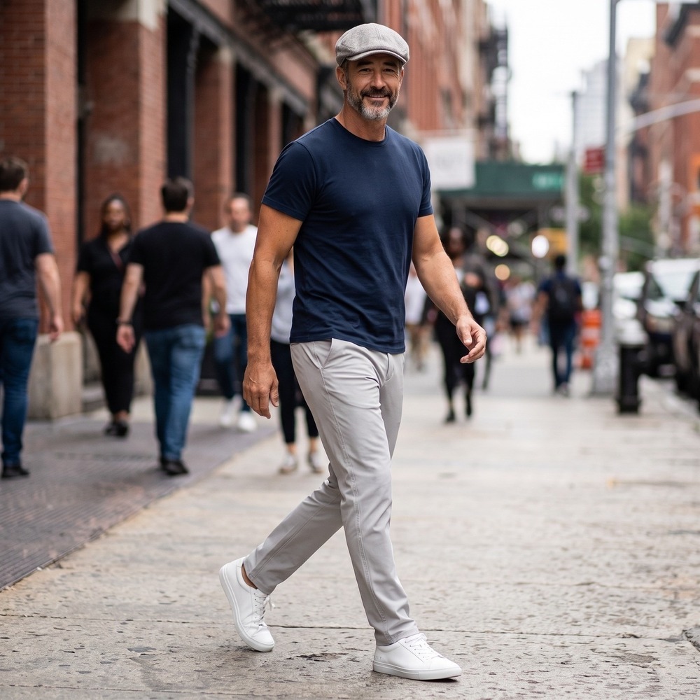 BYLT Premium Basics Everyday Pant 2.0 Mens 36 Light Grey Tech Chino Slim Pants